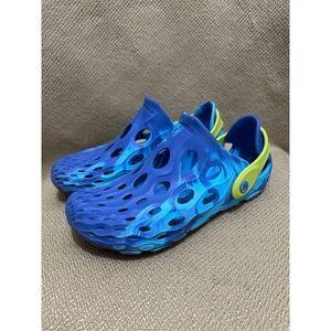 Merrell Kids Hydro Moc Water Shoes Youth Size 7 Blue and Green